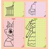 20 Pages Kids Lattice Symmetrical Drawing Toys Concentration Fine Motor Skill Pen Control Training Erasable Painting Cards
