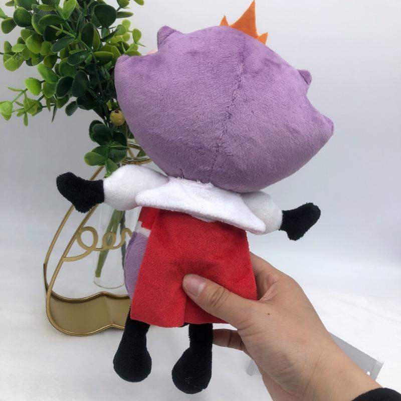 Tegneserie Anime Helluva Boss Ekstremt Ond Sjef Plysjleke Demondukke Sammenlignet med Prins Leeds Anime Perifer Plysjleker