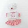 Miniature Colorful Heart Dress Set for 17cm Labubu Dolls Cute DIY Doll Clothes Fashion Accessories Lovely Outfit Gifts for Girls Friends