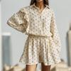 Ruffled Heart Shirt Casual Set Ruffles Heart Shirt Casual Shorts Suit