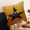 American Musical Hamilton Vintage Personalized Picture Text Home Decorative Pillows Household Gifts 45x45cm