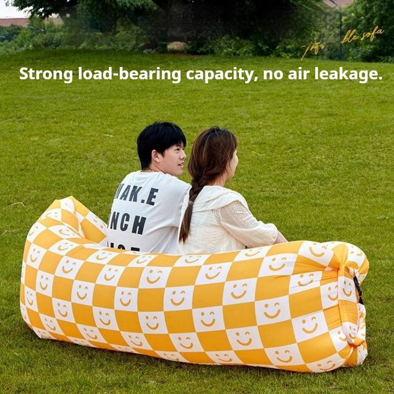 Aufblasbares Sofa Outdoor Camping Aufblasbares Sofa Faltbar Eine Minute Aufblasbar