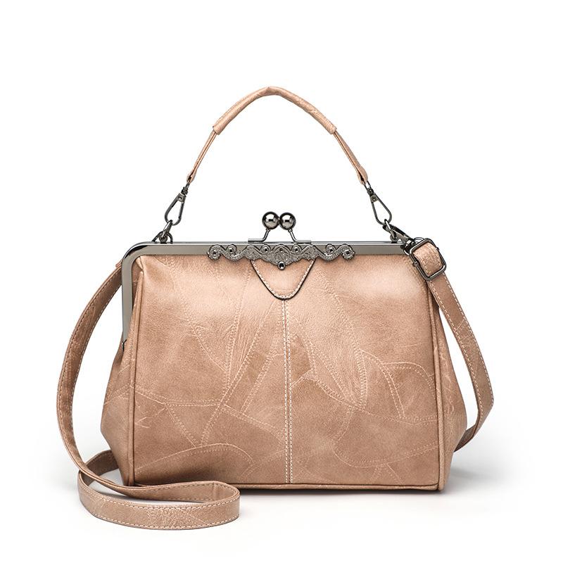 

Annmouler Designer Women Vintage Shoulder Bag Luxury Pu Leather Handbag New Fashion Tote Bag Women s Bag 2022 Trend Purses бежевый