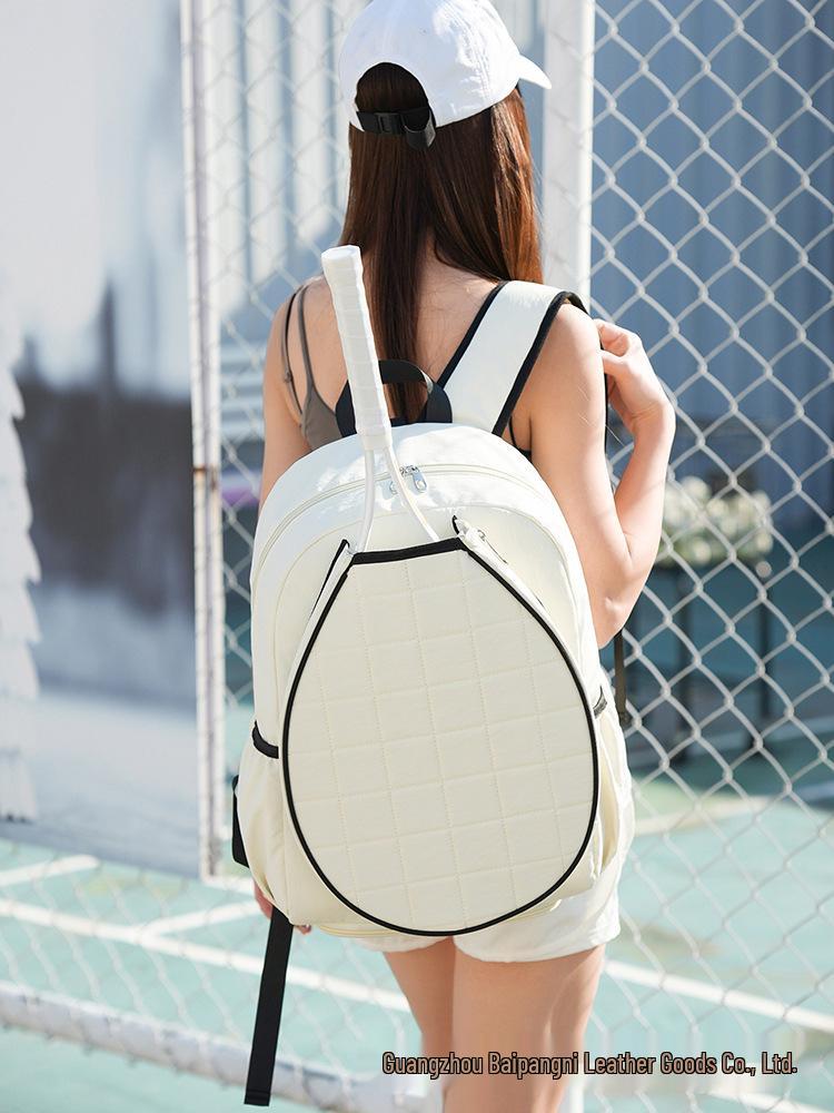 2026 Waterproof Tennis & Badminton Backpack for Kids, Youth, and Adults with Shoe Compartment