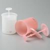 Skummende rent verktøy Enkelt ansiktsrens Dusjbadekar Shampoo Skummaskin Bubble Foamer Device Cleansing Cream Gjenbrukbar