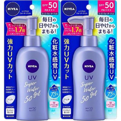 Ochranný vodní gel na opalování 140g Sada pumpičky 2 SPF50/PA+++