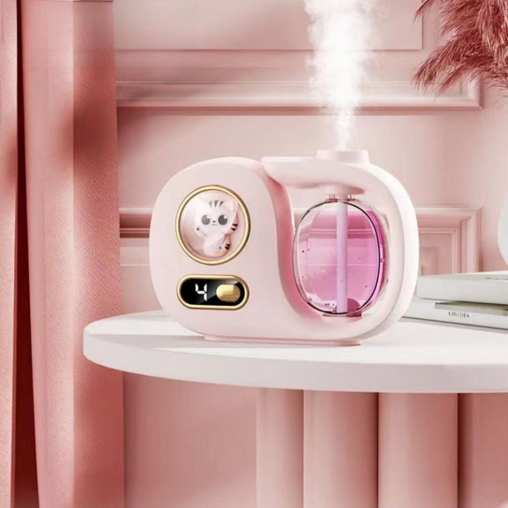 Animal Theme Aromatherapy Diffuser With Rechargeable Waterless Smart Oil For Home Use