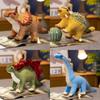Plush Realistic Dinosaur Toys Velociraptor Stuffed Animals Doll Gift Collectible