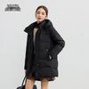 XueZhongFei Damen Winter Daunenjacke mit Kapuze