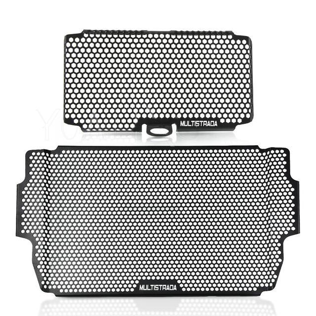 

Для DUCATI Multistrada V2 MTS V4 2022 2023 V2 S V2S защита радиатора мотоцикла, решетка, крышка масляного радиатора Multistrada logo5tD