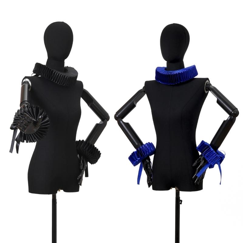 Victorian Ruffled Wrist Wrap Wristband For Historical Reenactment And Role Play Victorian Costume Enhancement