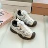 Spring Summer Kids Breathable Mesh Rotary Buckle Sneakers Unisex Children Casual Chunky Daddy Shoes