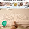 Soft Waterproof Bed Cover Double Queen King Couple Bed Fitted Sheet Breathable Noiseless Washable Bed Mattress Cover Protector