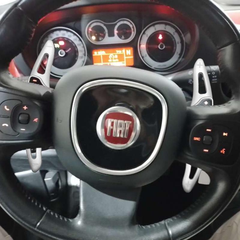 Do Fiat Grand Siena/Idea/Linea/Palio/Punto/Strada/500L Samochodowe Przedłużki Manetek Zmiany Biegów Naklejki DSG Akcesoria do Biegów