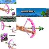 Pink Bow And Arrow Toy For Kids Plastic Material 38*35.5cm Packaging Size