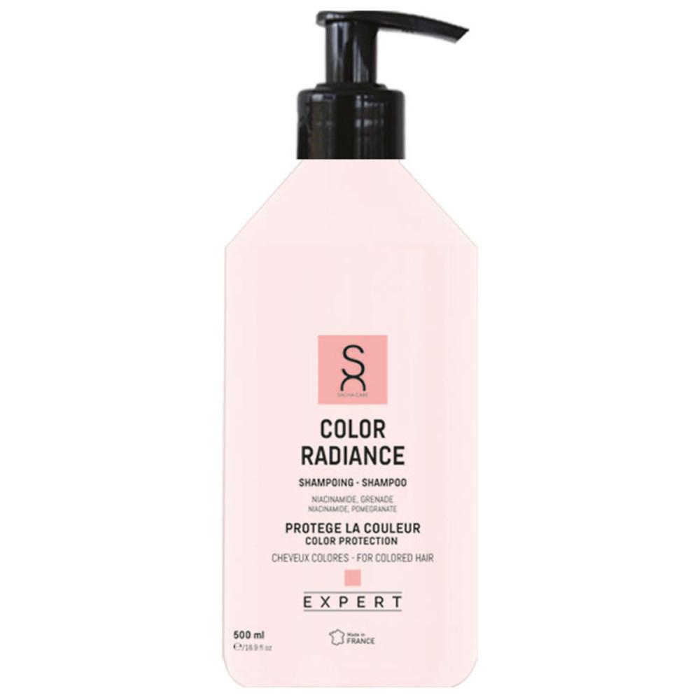 Sacha Care - Color Radiance Care Set - Shampoo 500 Ml - Mask 500 Ml - B-Tox 1000 Ml - Leave-In 100 Ml - 