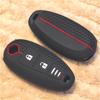 Silicone Cover For Suzuki Baleno Ertiga Ciaz Ignis Kizashi Swift SX4 S-cross Vitars Car Smart Key Case Bag Protector Keychain