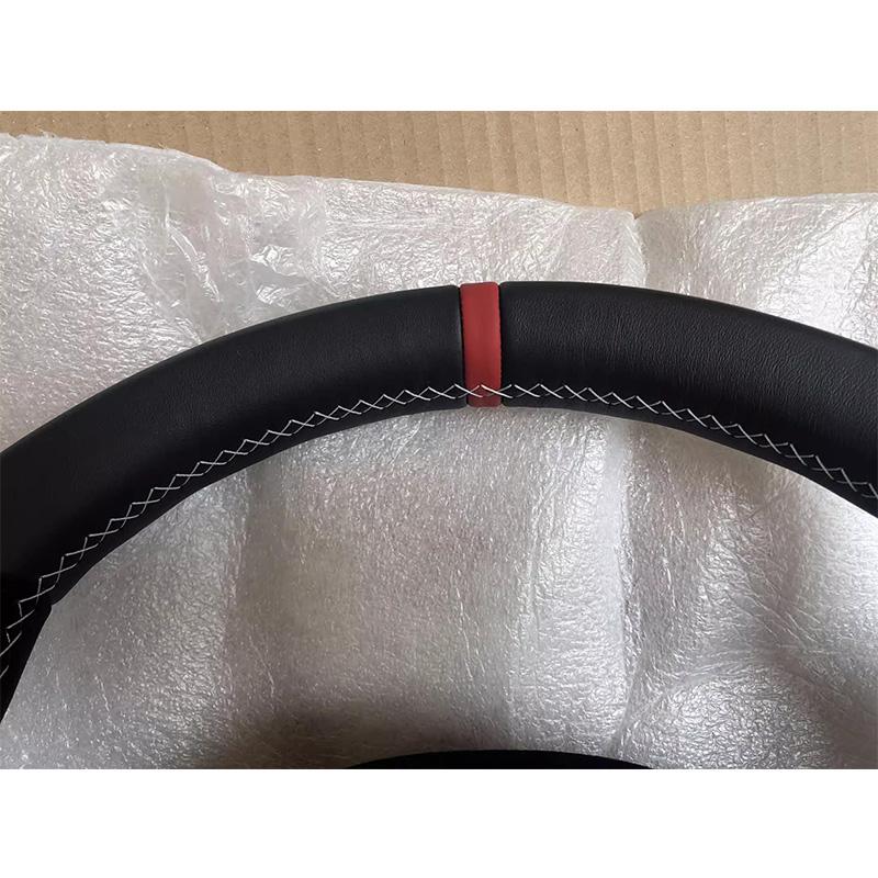 For BMW M Sport G30 G31 G32 G20 G21 G14 G16 X3 G05 X4 G02 X5 DIY Genuine Leather Car Interior Non-slip Car Steering Wheel Cover