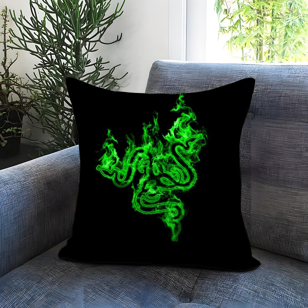 Retro R-RazerS Cushion Cover Comfortable Reversible Pillow Cover Ideal for Car Sofa Bedroom & Beyond