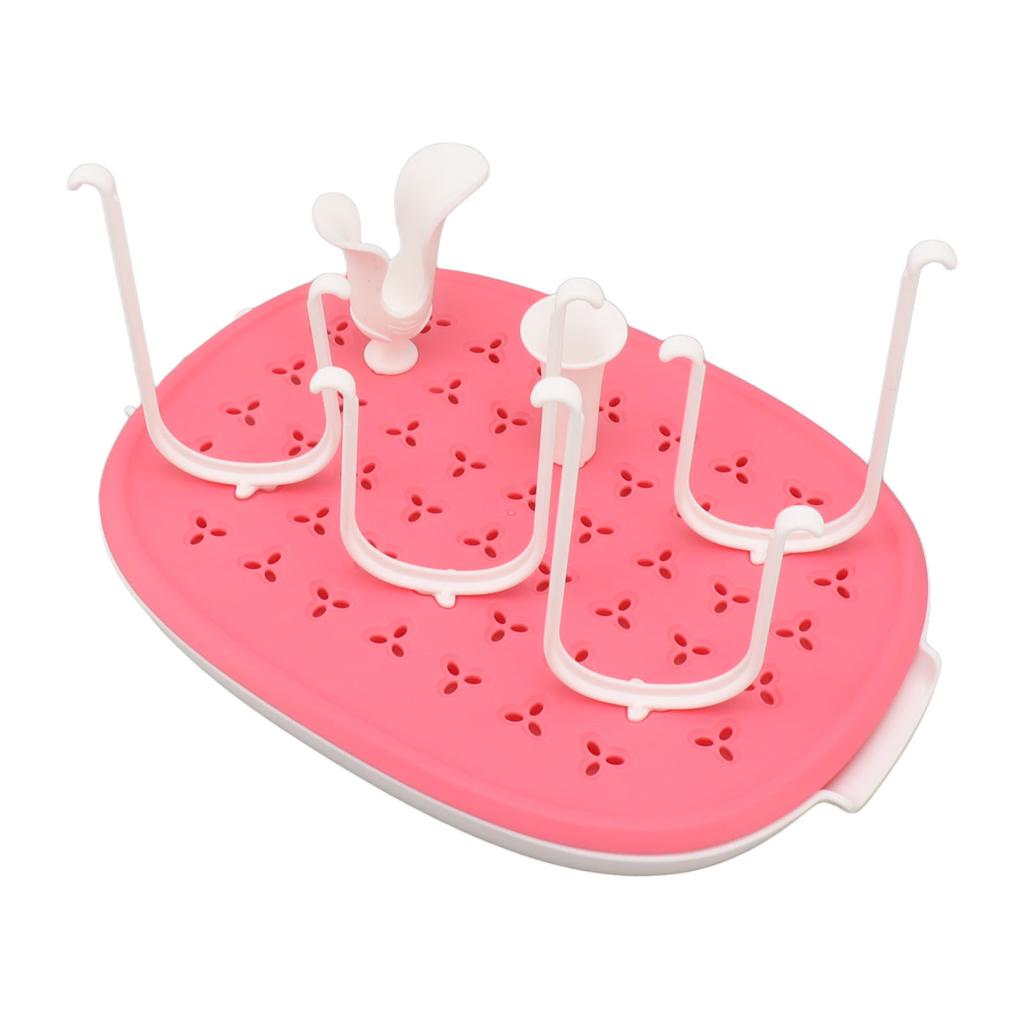 Baby Bottle Drying Rack Detachable Multi Stands Drain Board Thicken Base Bottle Dryer Holder
