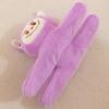 Lovely Kawaii Labubu Animal Slap Snap Wrap Wristband Bracelet Labubu Plush Hand Ring Wristband Kid Toys Birthday Present