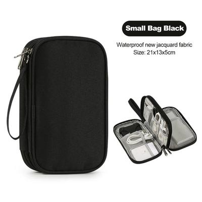 Portable Electronic Accessories Storage Bag Travel Handbag Accessories Protect Bag Cable Chargring Power Bank Storage Box Bags