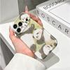 Chubby Fluffy Panda Pile Graphic Art Film Aesthetic Protective Shockproof Bumper Phone Case Cover For iPhone 14 15 16 17 Pro Max Plus