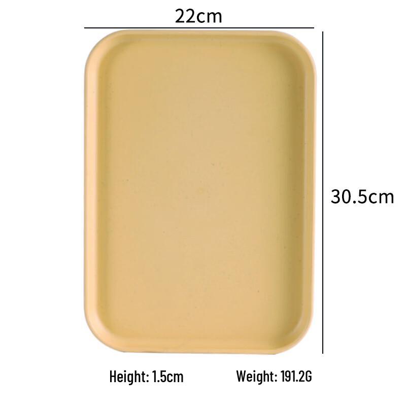 ZISIZ Round Plastic Dinner Plates
