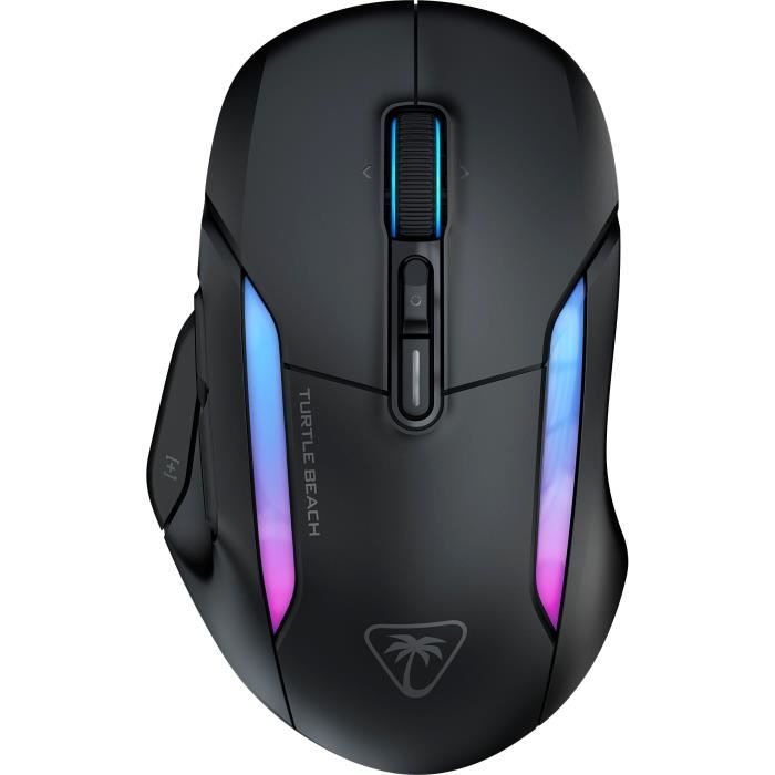 Souris Gaming Sans Fil - Turtle Beach Kone™ II Air - Ergonomique - Noir, Bluetooth, 26 000 DPI, Molette 4D