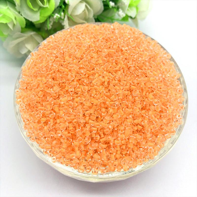 

500 шт., 2 мм, очаровательные чешские стеклянные бусины, сделай сам, браслет, ожерелье, бусины для изготовления ювелирных изделий, аксессуары оранжевый