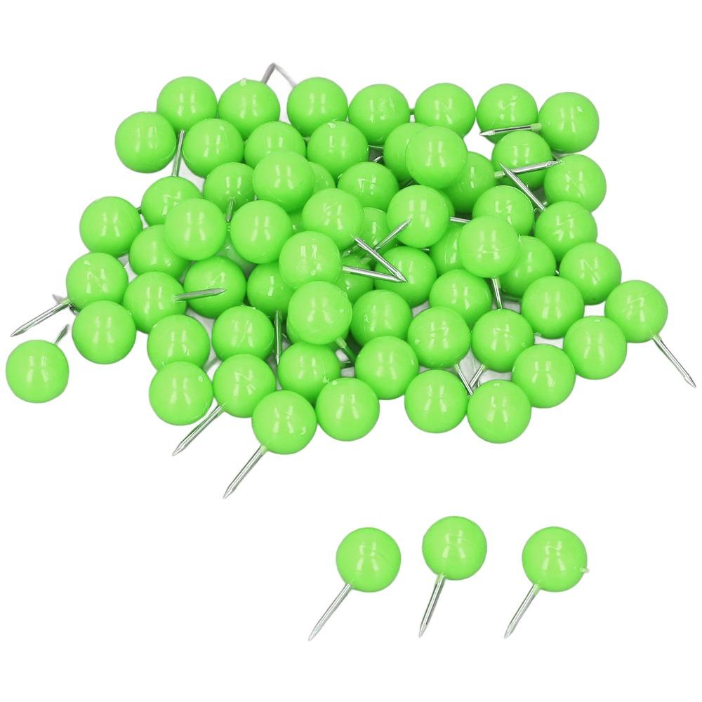 100Pcs Round head Push Pin 9.5*20mm Map Pin Boxed pin Decorative Tack Art arrangement