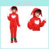Kostium Cosplay Sonic The Hedgehog dla Dzieci Czerwony Knuckles Kombinezon Dla Unisex