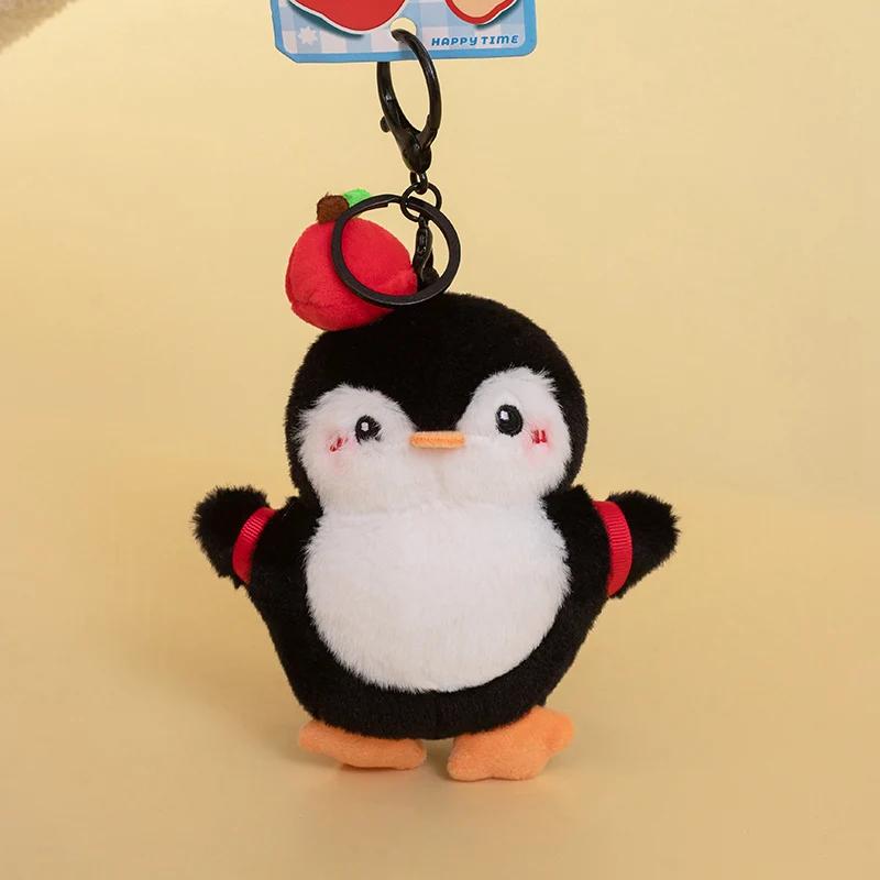 Squishy Penguin Plush Toy Pendant Soft Cute Adorable Penguin Keychain Stuffed Animal Gift for Kids Backpack Bag Decoration