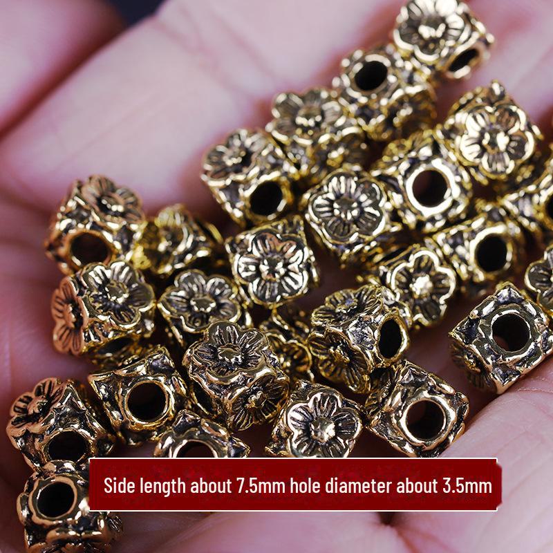 Θιβετιανό Ασήμι Χάντρες Λουλούδι: Αξεσουάρ για Κρεμαστά και Βραχιόλια DIY