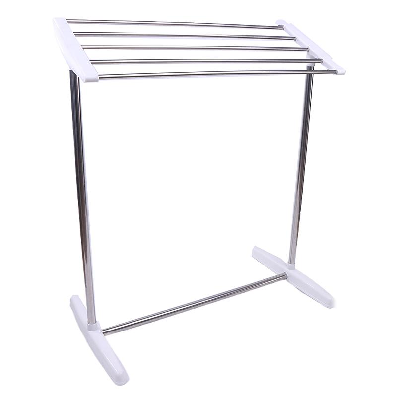 5-Hole Drying Rack Easy To Assemble Waterproof For Condos Strong Drying Rack Clothes Drying Rack Stainless Steel Drying Rack