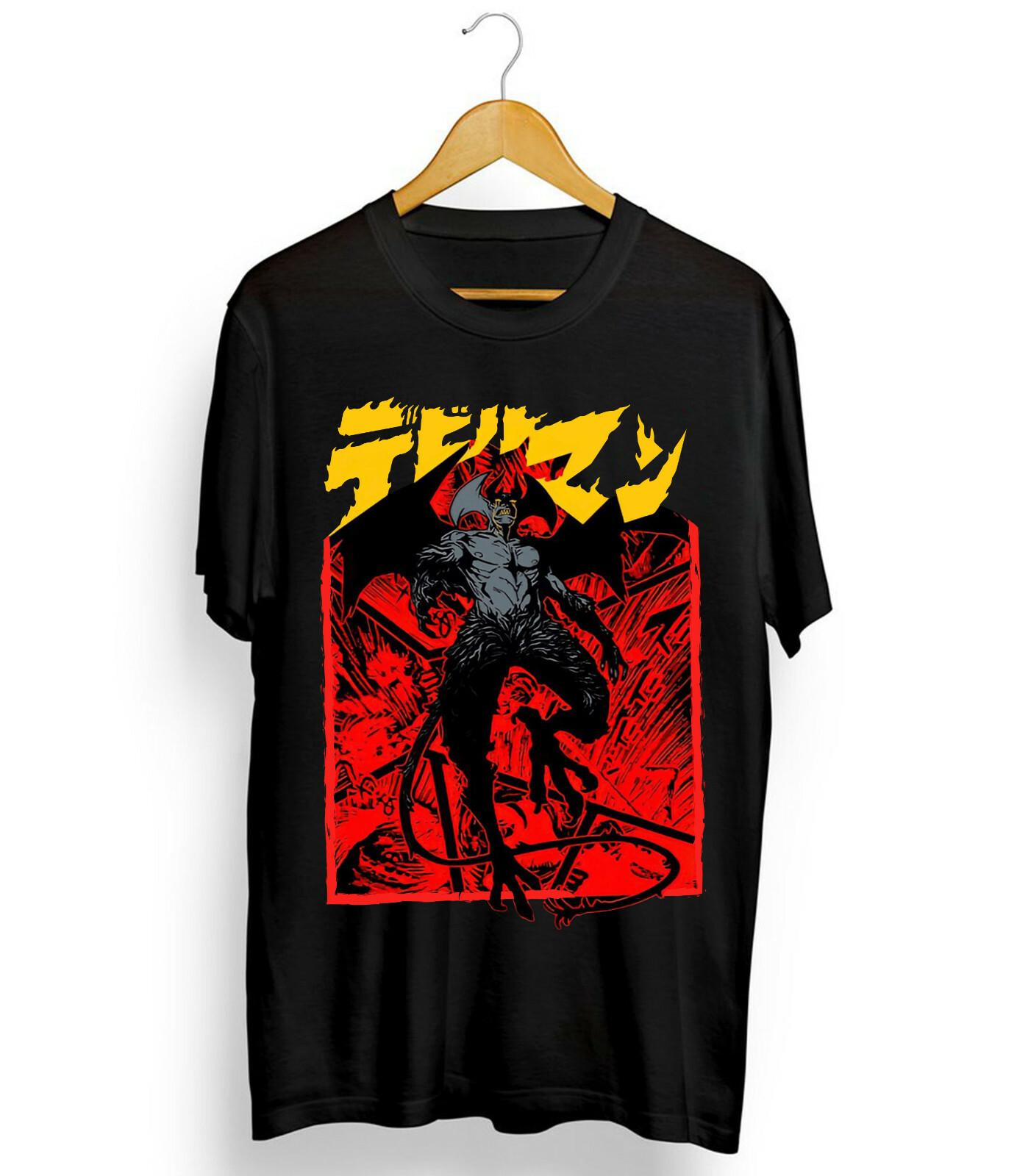 Unisex T-shirt Devilman Crybaby,Akira Fudo,Ryo Asuka,Manga,Japanese,New 2022 Unisex T-Shirt XXXL