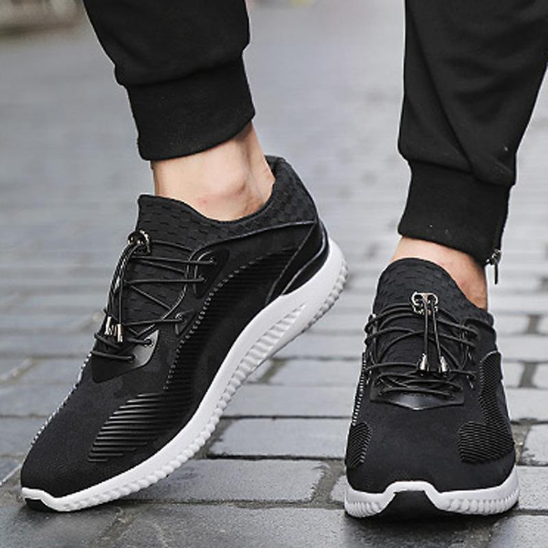 ummer new heightening shoes men's cm sports and leisure shoes inner heightening men's shoes cm mesh breathable running shoes board shoes