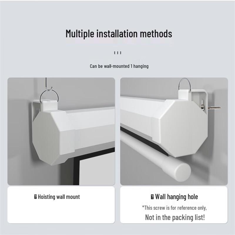 GANYI 100-inch 4:3 Electric Projector Screen