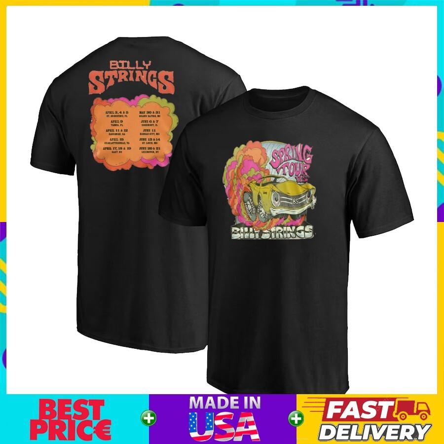 Billy Strings Spring Tour 2026 Shirt Perfect Gift For Friends  Family All Size S