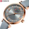 Curren 9079 Women's Casual Leather Strap Watch - Little Mermaid Edition