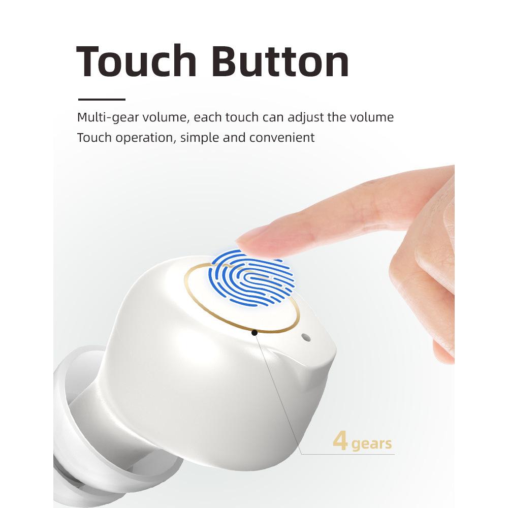 Magnetic Rechargeable Hearing Aid Bluetooth Appearance Elderly Sound Amplifier Sound Collector Elderly Hearing Aid Mini Sound Amplifier