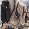 2 Stück Schutzspray Lederetui Mini Tragbare Pfefferspraytasche Klappe oben Pfeffersprayhalter Selbst für Frauen Damen Sicherheit