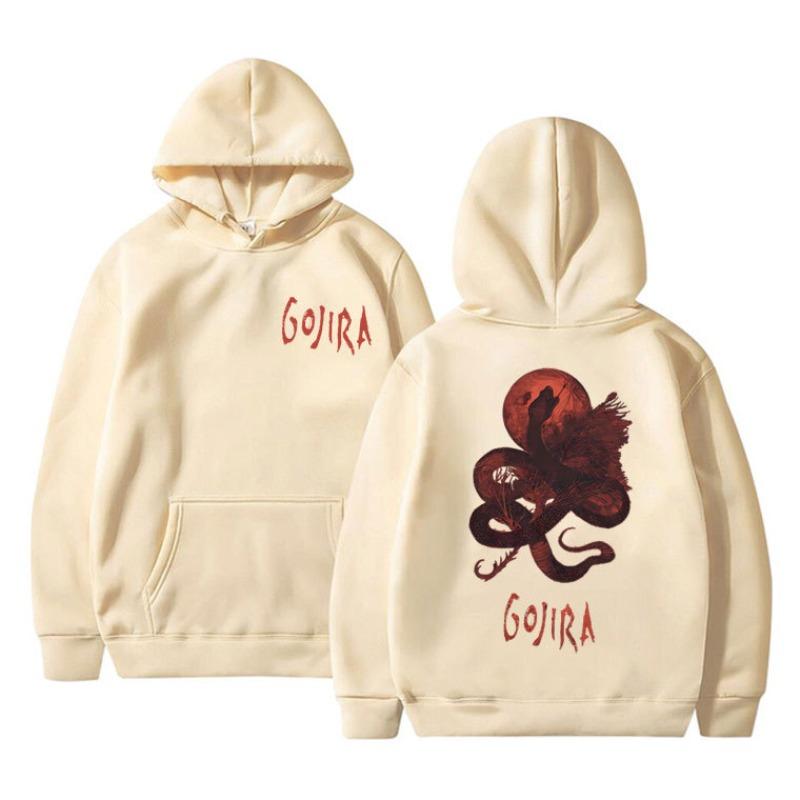 Metalowy Zespół Gojira Bluza Z Marsa Na Syriusz Latające Wieloryby Bluza Dres Męska Moda Jesień Zima Polar Luźna Bluza