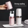 Portable Travel Toothbrush and Mouthwash Cup Set with Storage Compartments