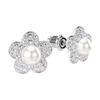 Swarovski Ariana Grande Exquisite Floral Design Crystal Earrings Women Earrings White 5756098