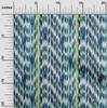 oneOone Cotton Flex Fabric Stripe & Chevron Ikat Fabric Prints By Yard 40 Inch