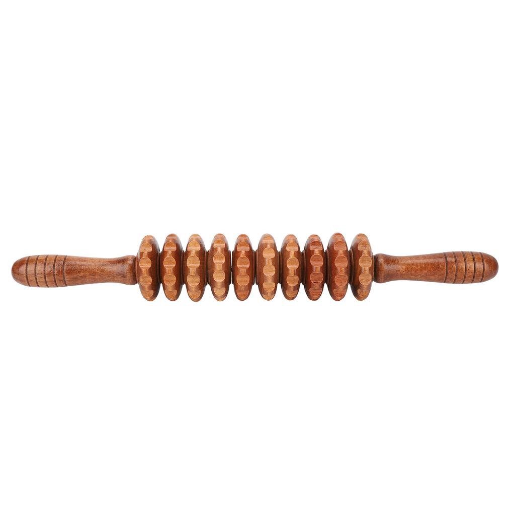 Massage Roller Stick Meridian Back Massage Wooden Eliminate Fatigue Reduce Fat Muscle Relief Roller