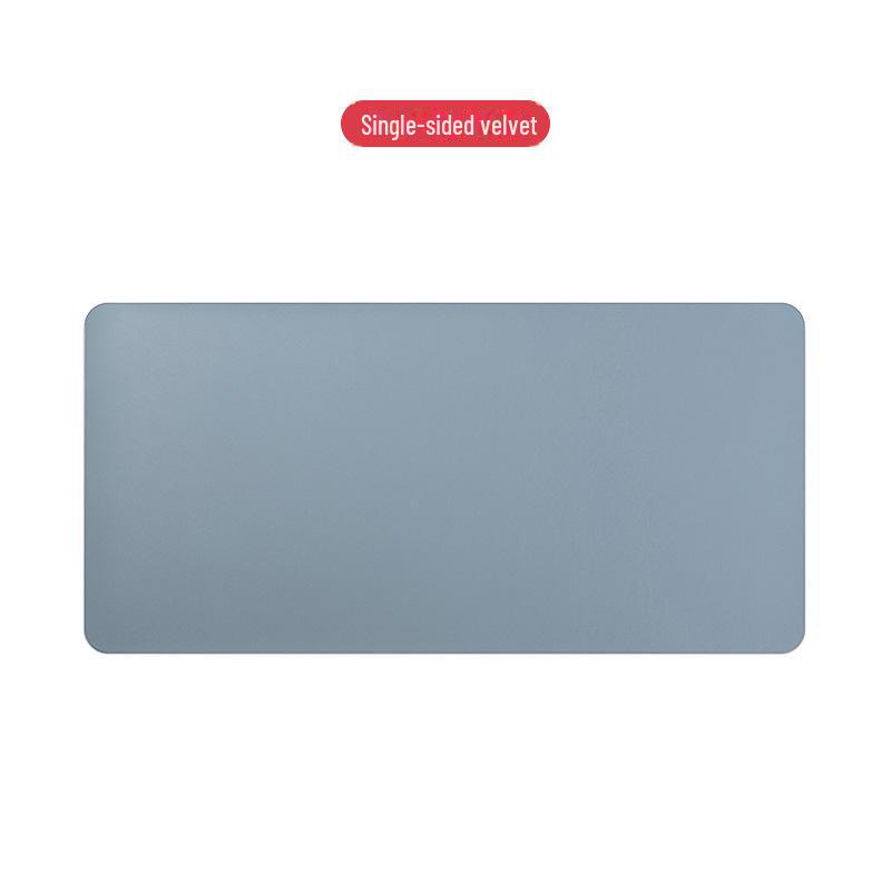 Vlastní velká kožená podložka na stůl pod myš a klávesnici s logem