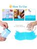 Portable Pet Paw Cleaner Cup Soft Silicone Combs for Dogs Cats Outdoor Pet Foot Washer Quick Feet Wash Cleaning Tool