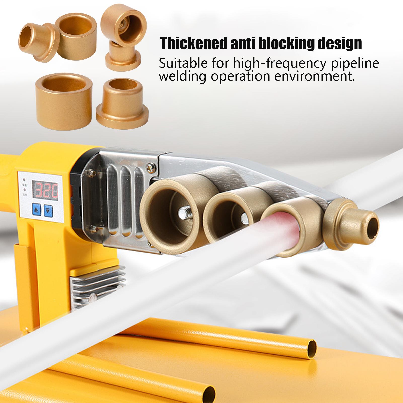 

Термоплавкий верстат Головка зварювальна 3 шт. Металеві зварювальні головки для водяних труб Антипригарні Потовщені Зварювальна частина Для ремонту трубопроводів Будинок China Mainland